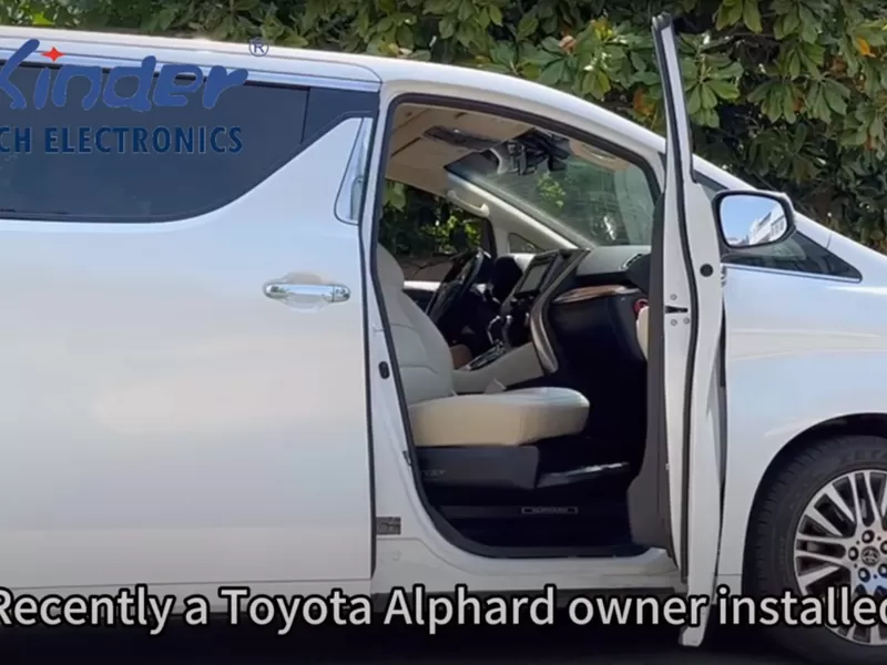 Assento giratório Xinder-Tech modificado Toyota Alphard