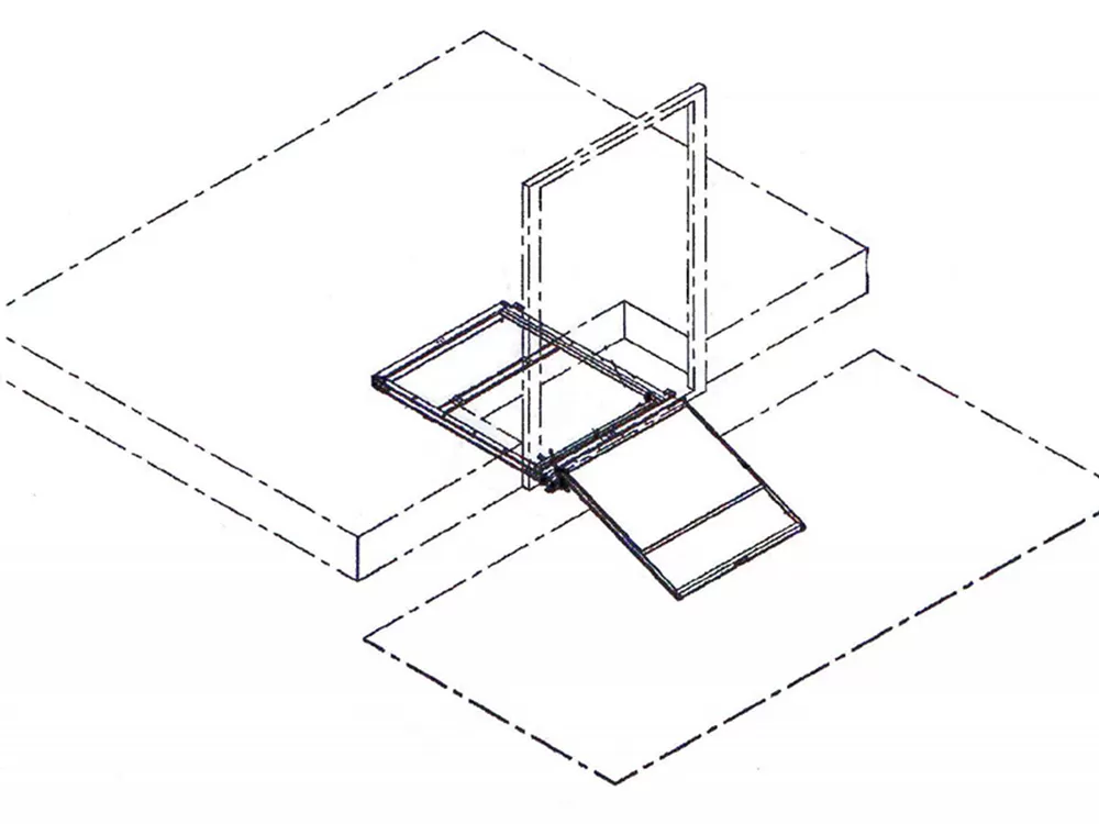 O dispositivo de placa de guia com placa dobrável traseira obteve o certificado de modelo de utilidade